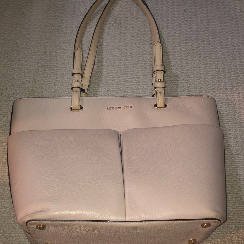 Michael Kors Bedford Medium Top Zip Pocket Tote